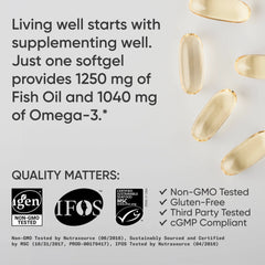 1250 MG / 90 Softgels