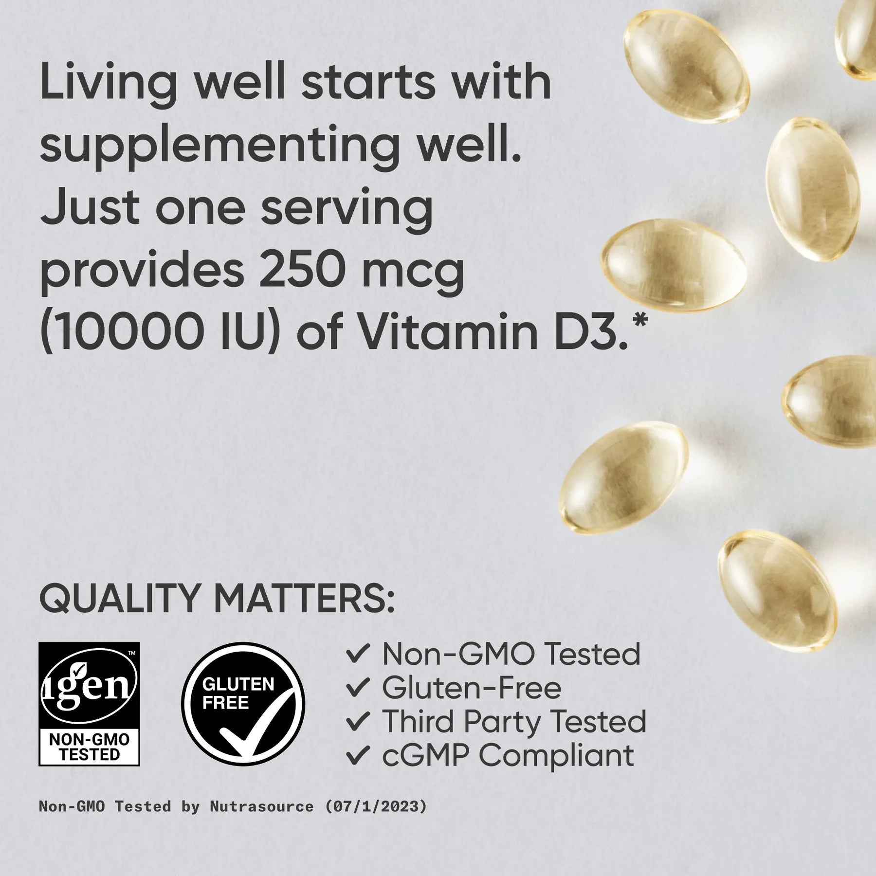 250 MCG / 120 Softgels