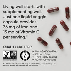 36 mg / 90 Liquid Veggie Capsules