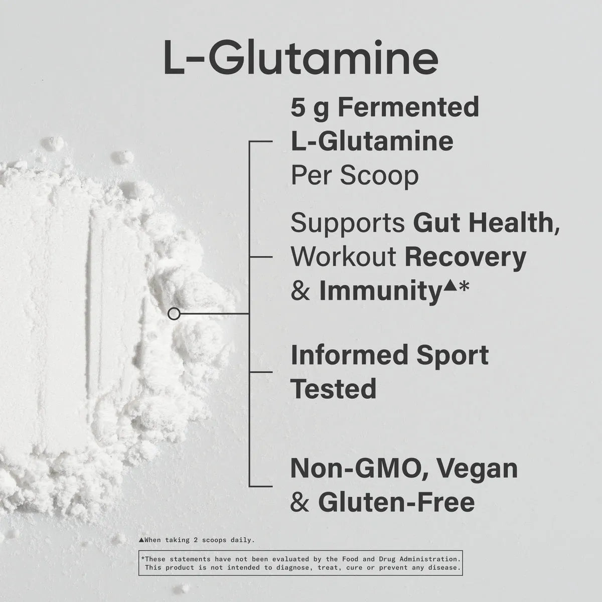 5 G L-GLUTAMINE | 17.64 OZ
