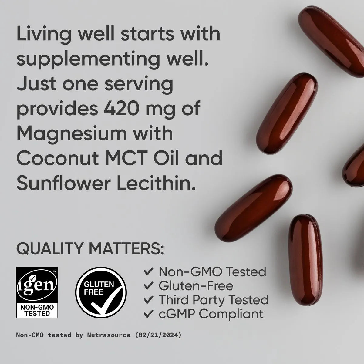 Magnesium Oxide / 90 Softgels