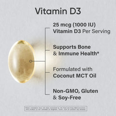25 MCG / 360 Softgels