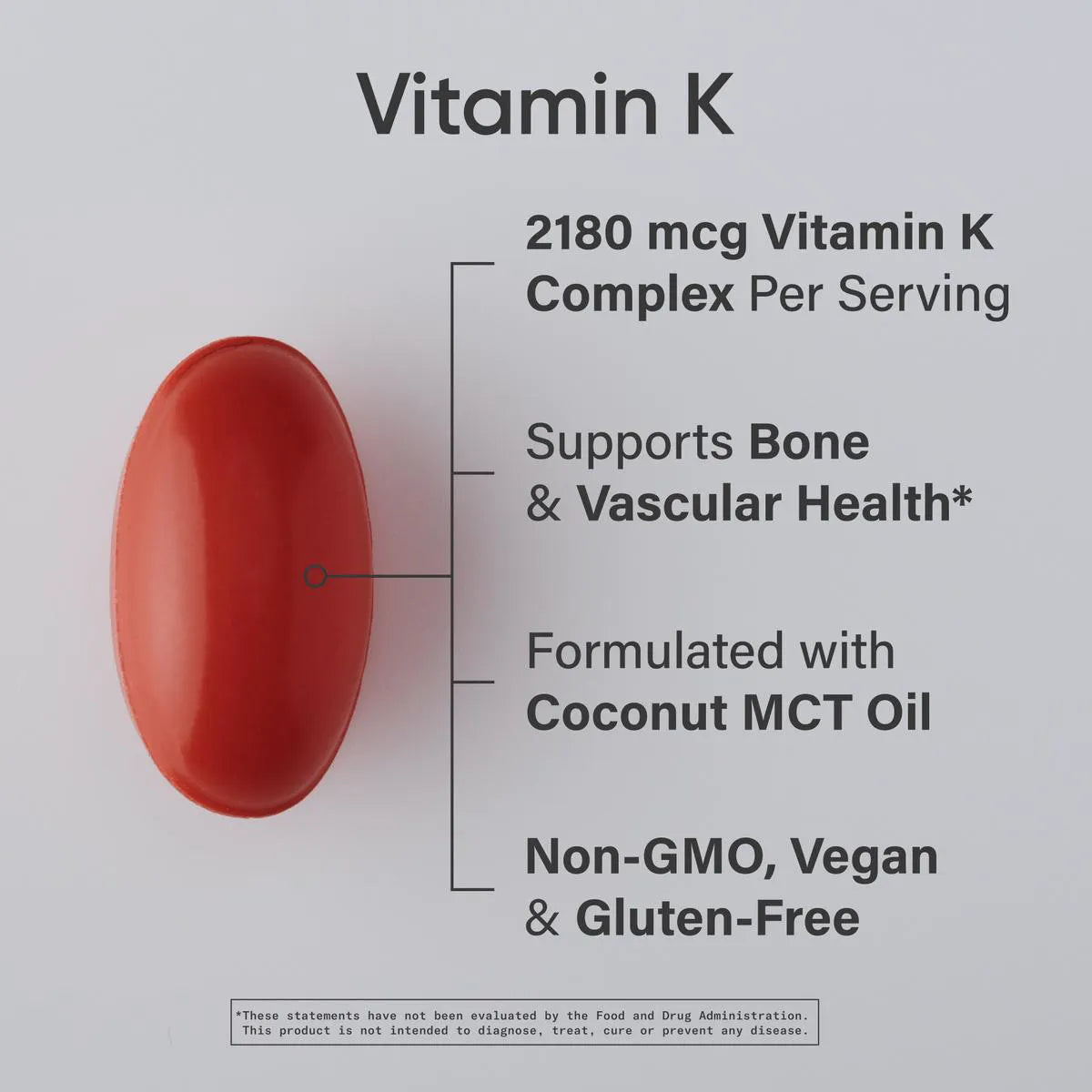 1000 mcg K1 | 1180 mcg K2 / 60 Plantgel™ Softgels