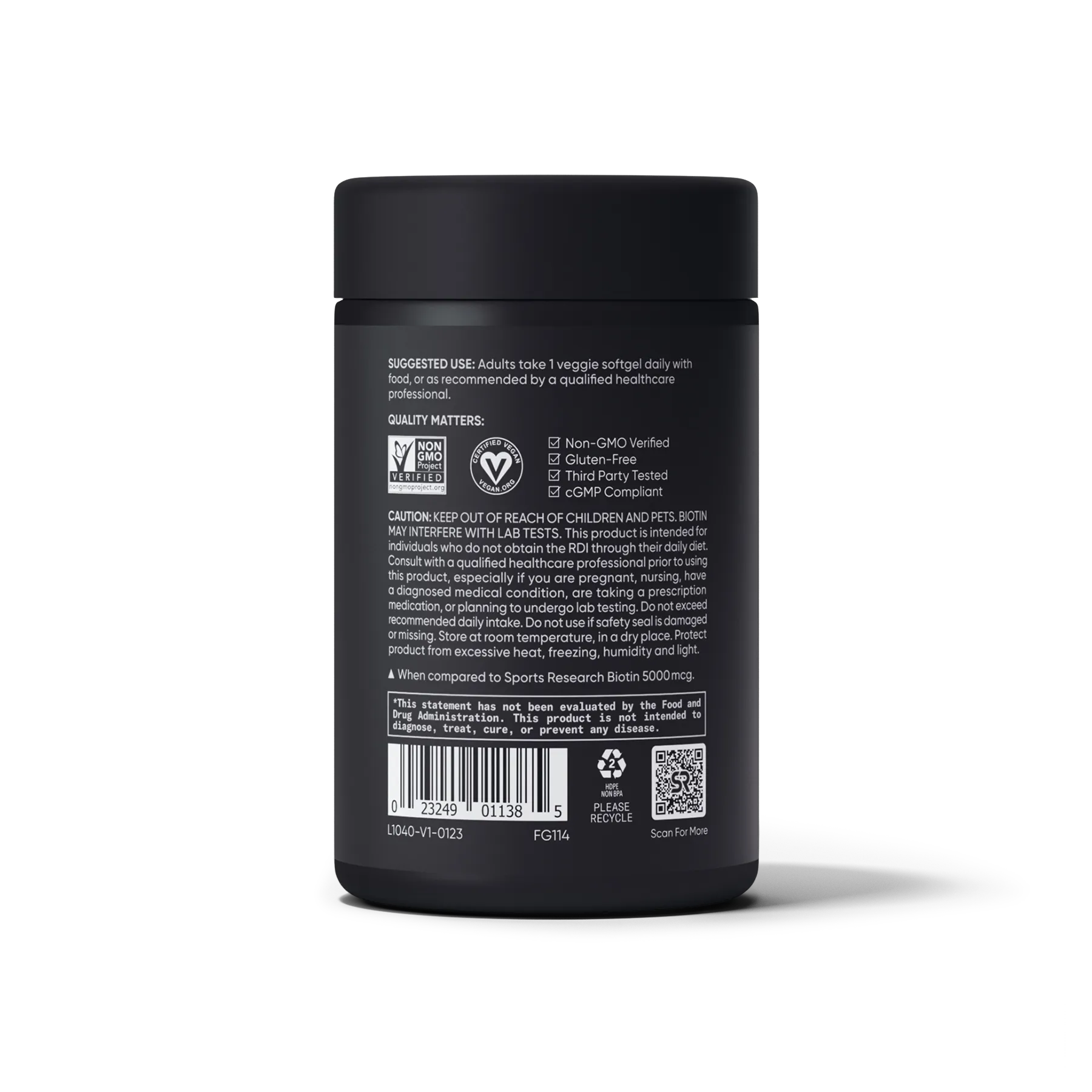 5000 MCG / 120 Plantgel™ Capsules