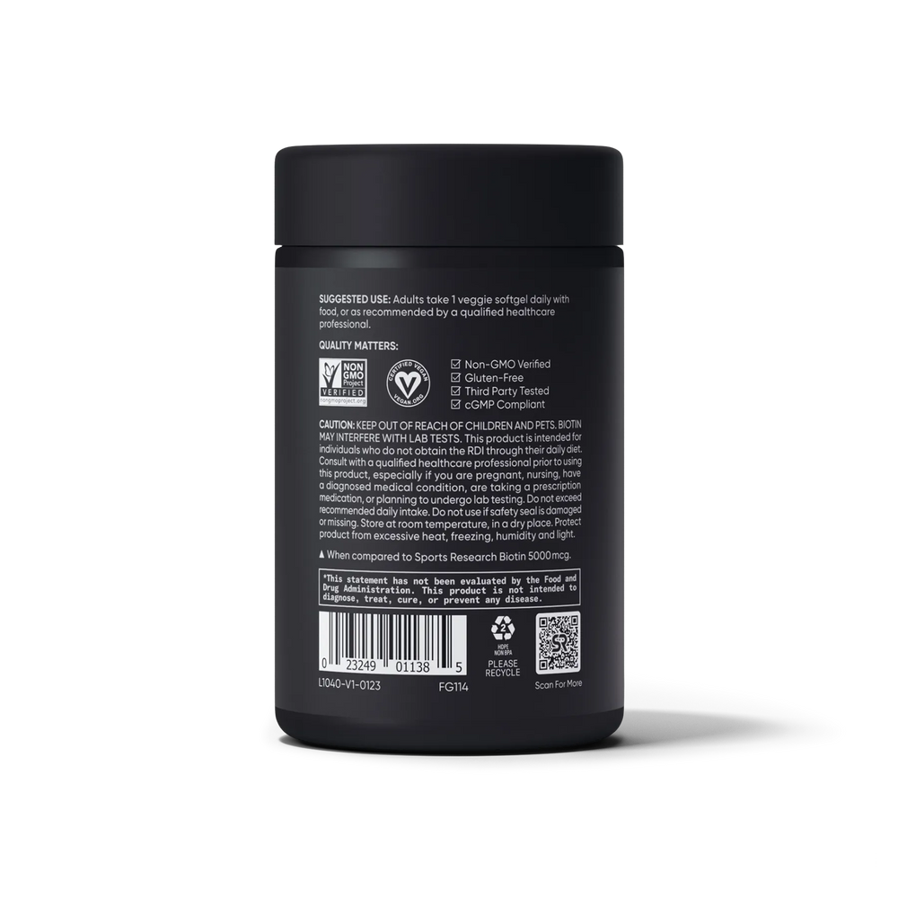 5000 MCG / 120 Plantgel™ Capsules