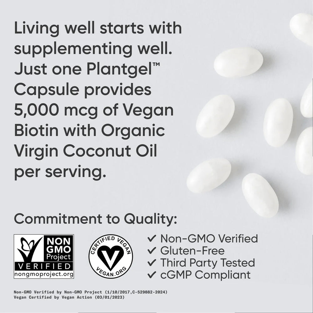 5000 MCG / 120 Plantgel™ Capsules
