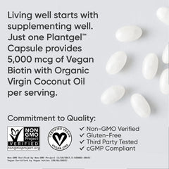 5000 MCG / 120 Plantgel™ Capsules