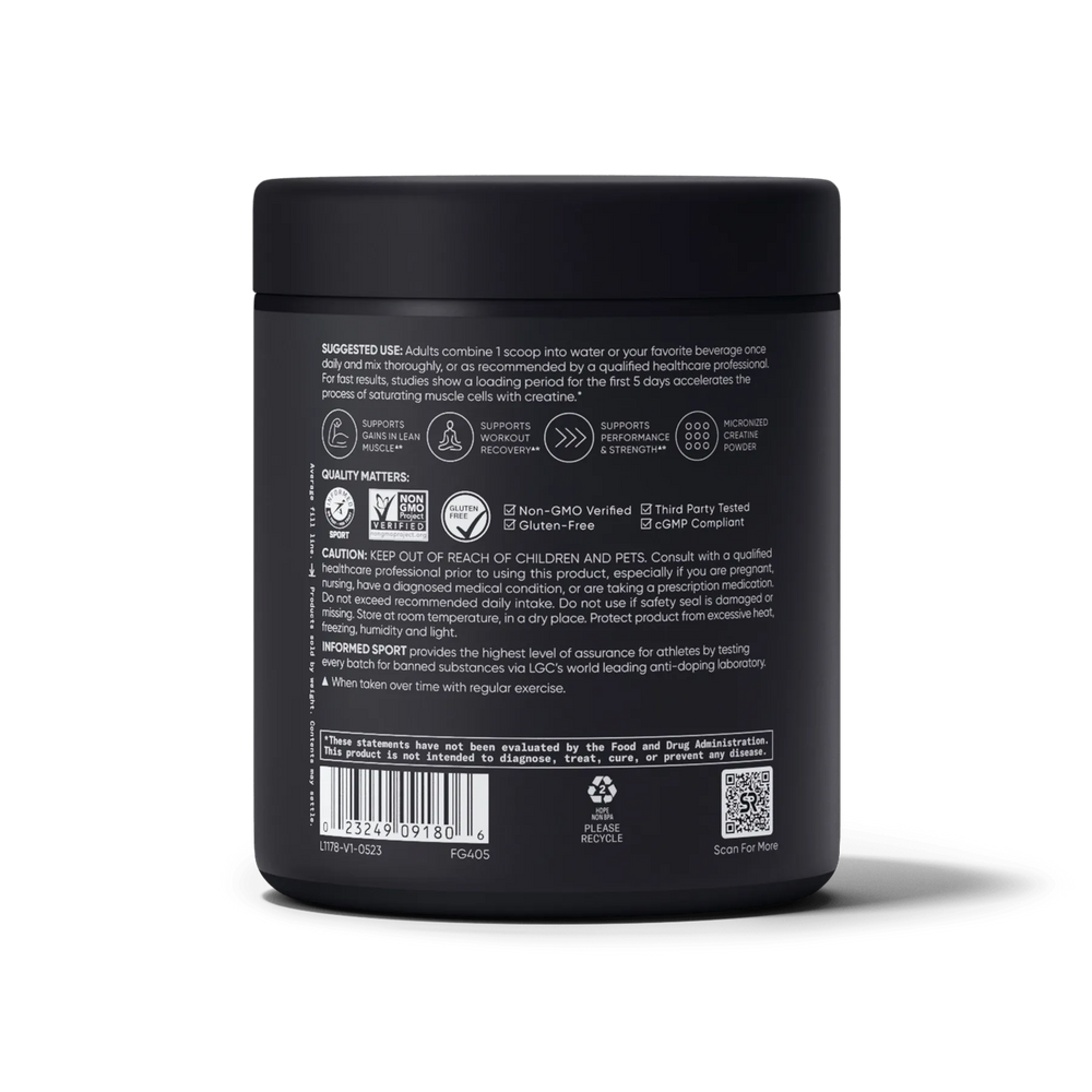 5 G MICRONIZED CREATINE | 10.58 OZ