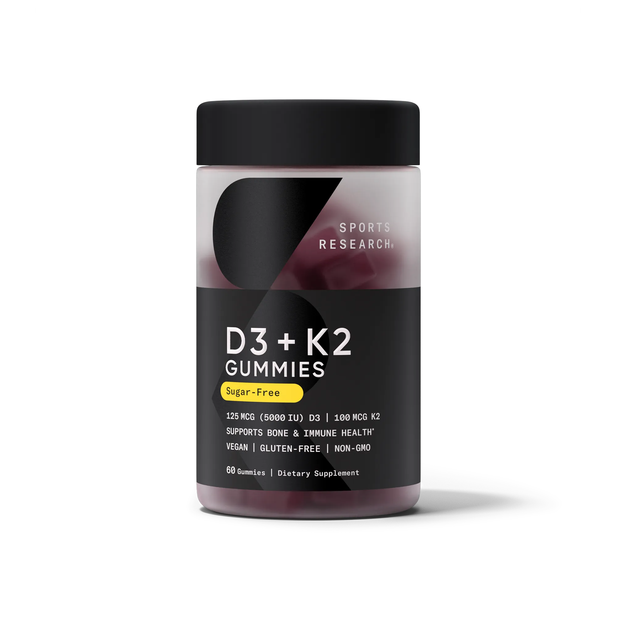 125 MCG D3 / 100 MCG K2 / 60 Gummies