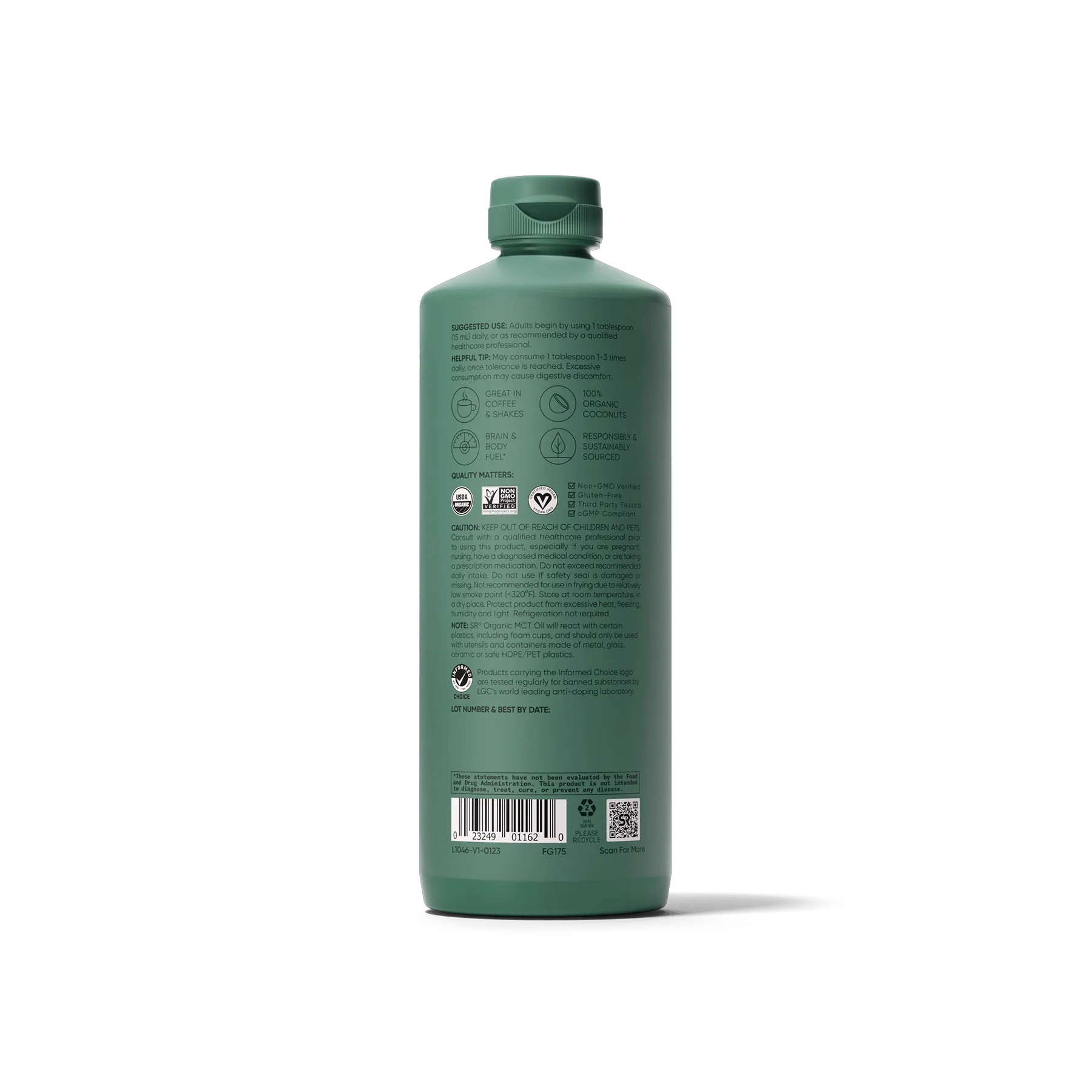 Unflavored / 32 OZ / C8, C10