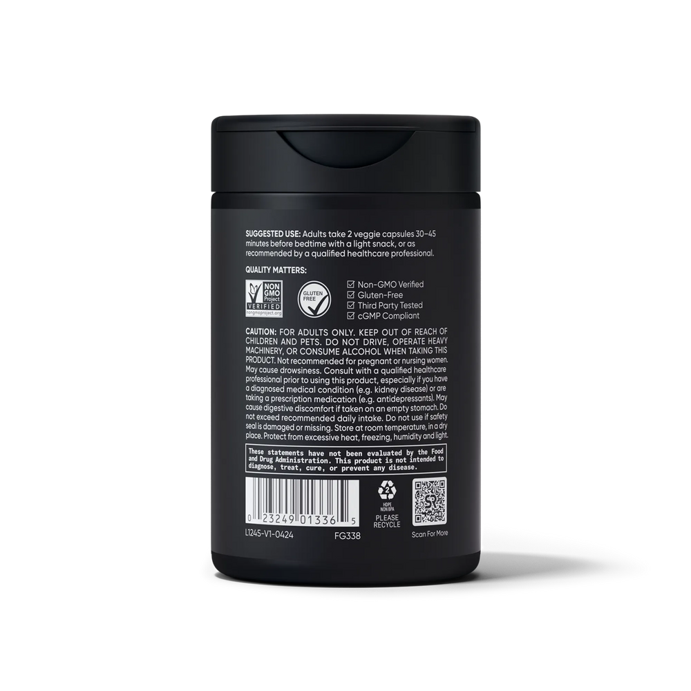 Melatonin-Free / 60 Veggie Capsules