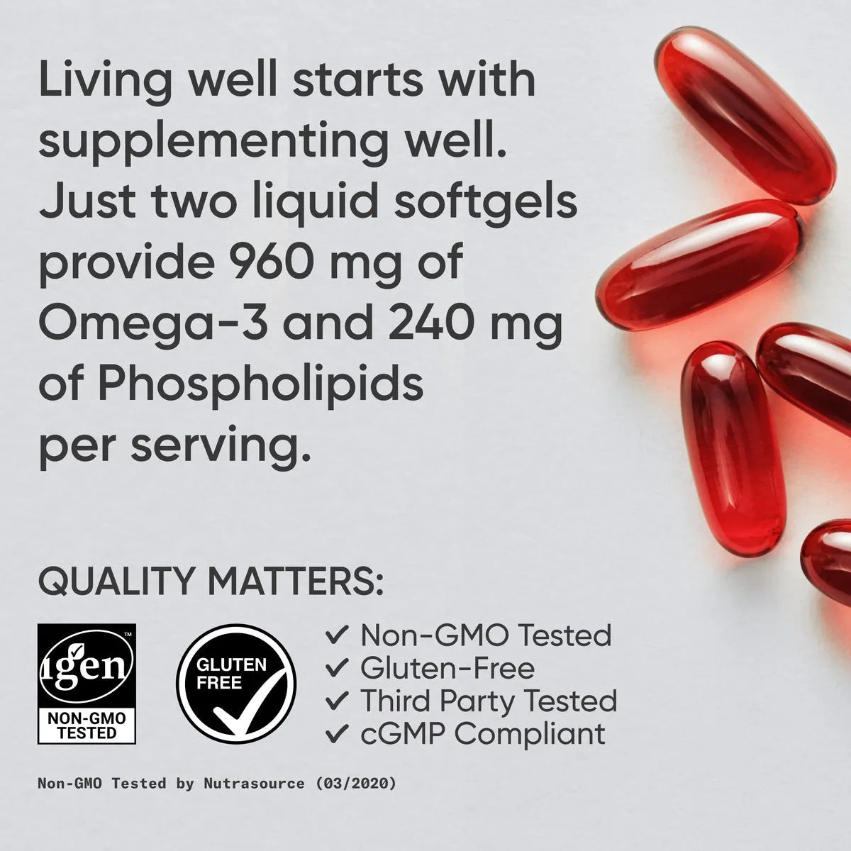 2200 MG / 120 Softgels