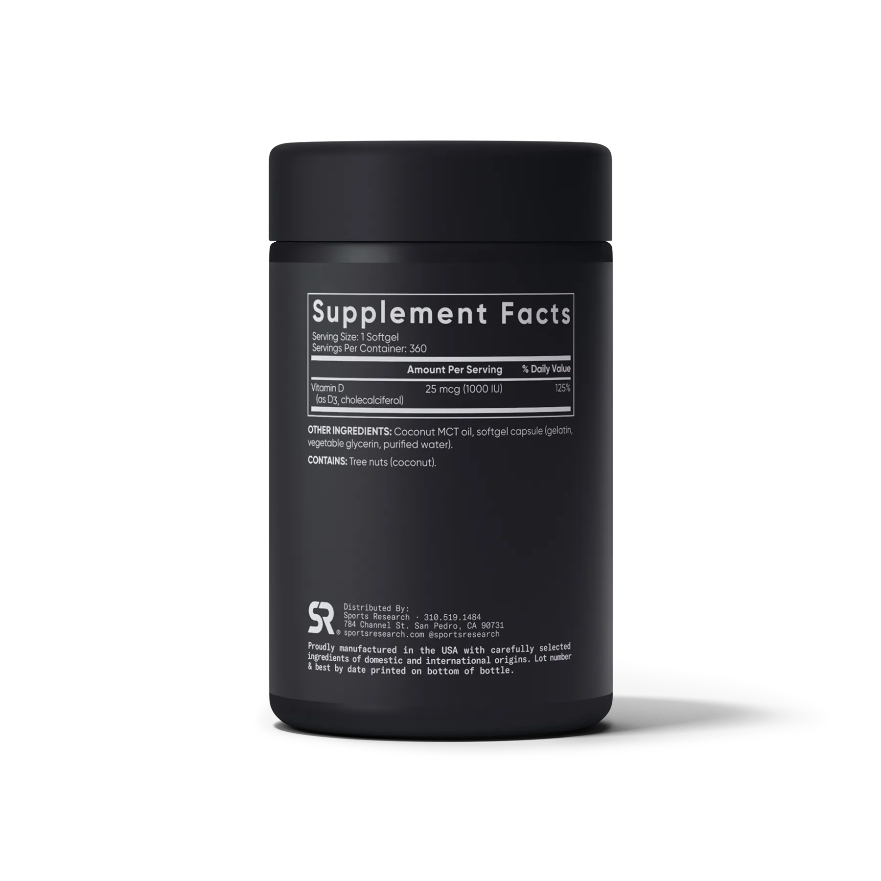 25 MCG / 360 Softgels