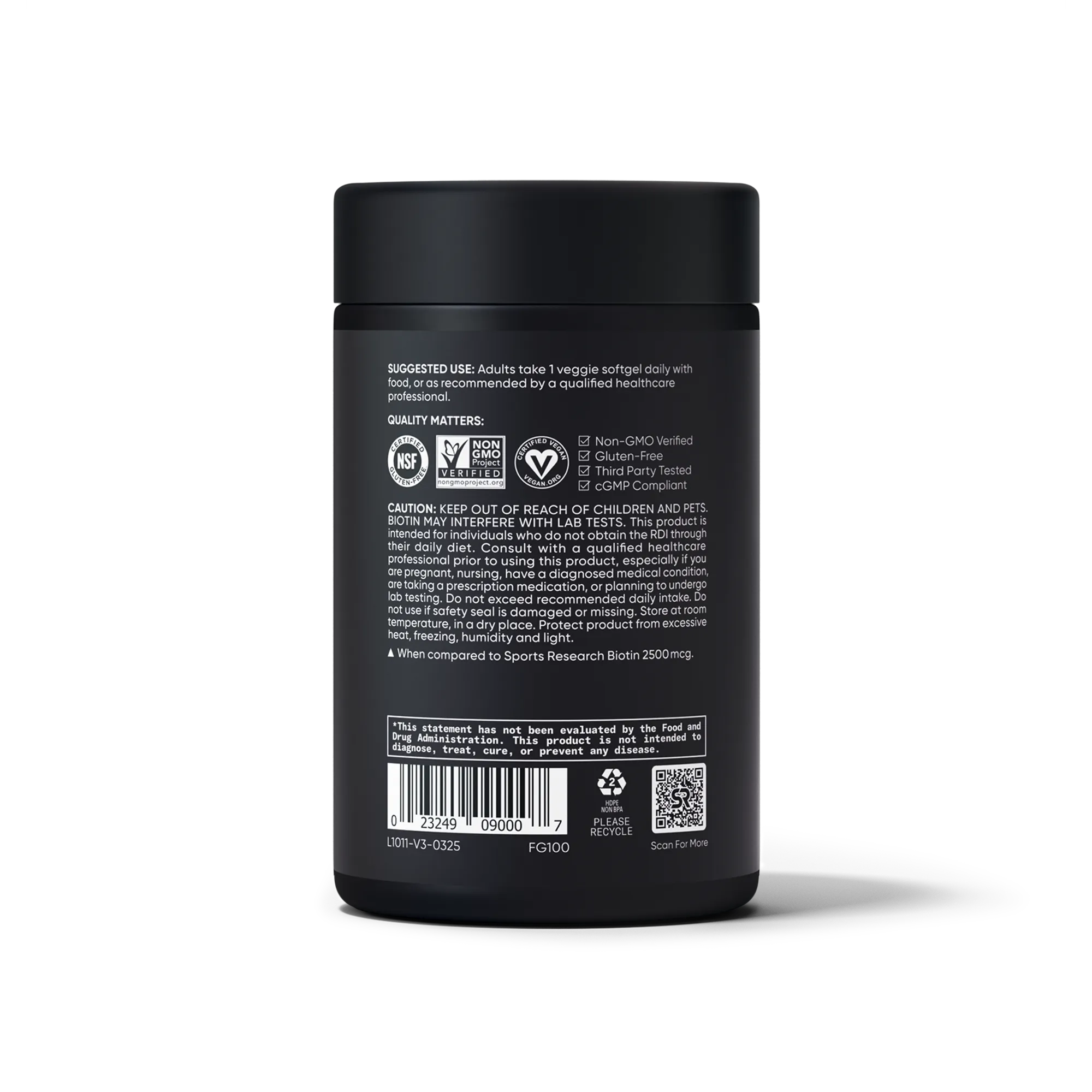 5000 MCG / 120 Plantgel™ Capsules