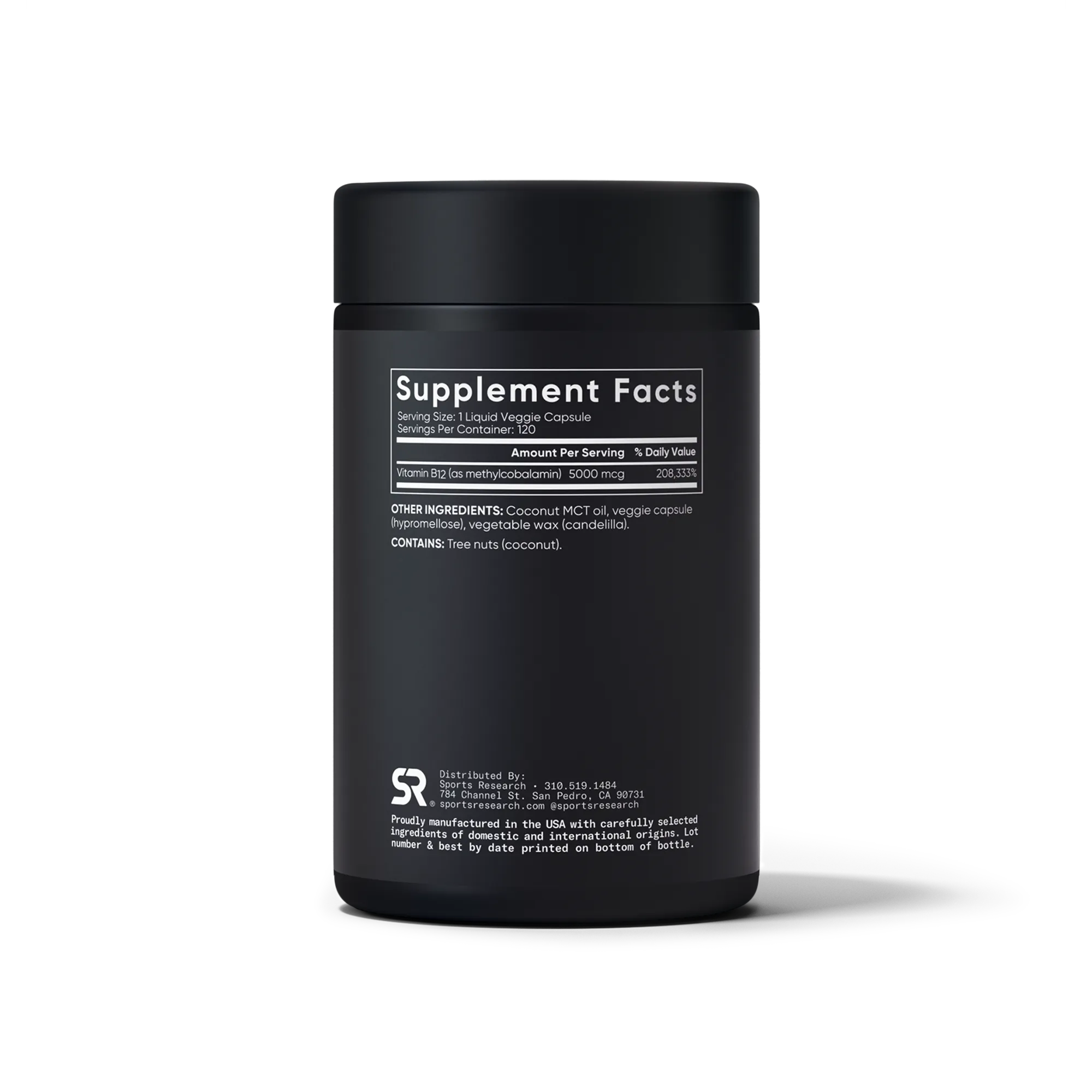 2000 MCG | 120 Liquid Veggie Capsules