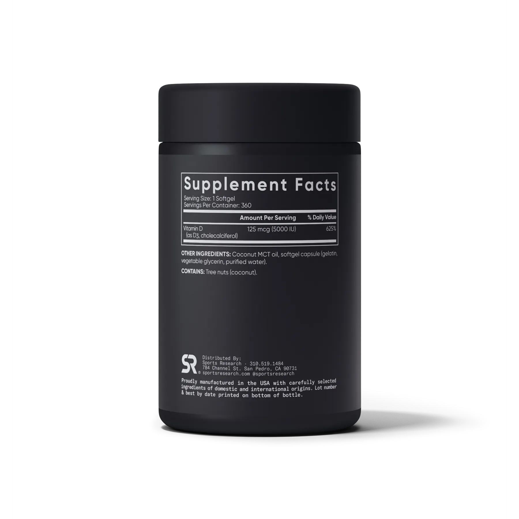 25 MCG / 360 Softgels