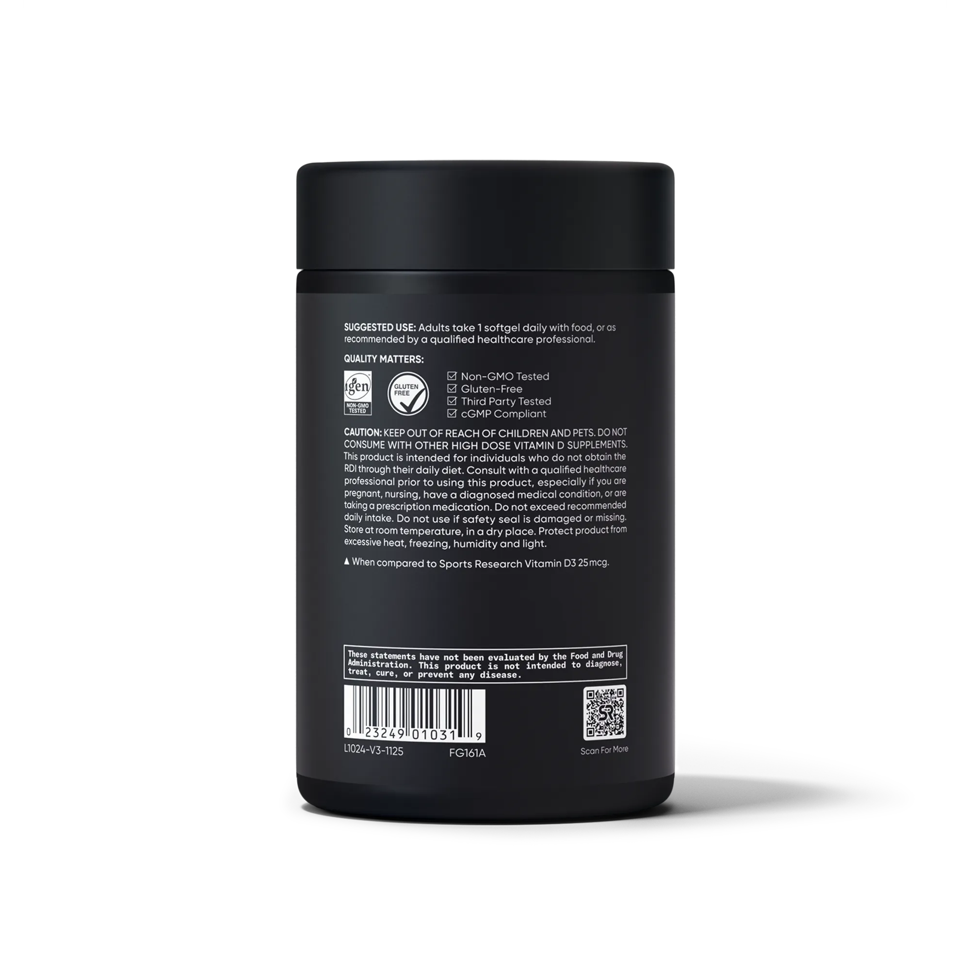 25 MCG / 360 Softgels