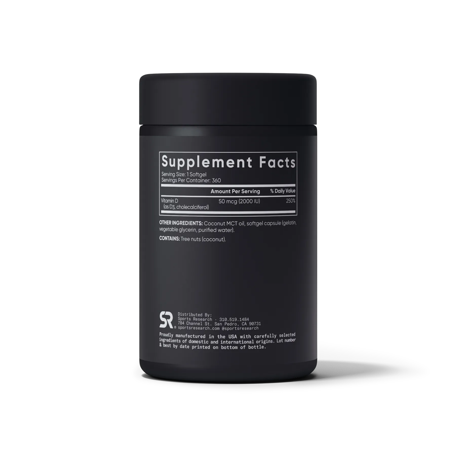 25 MCG / 360 Softgels