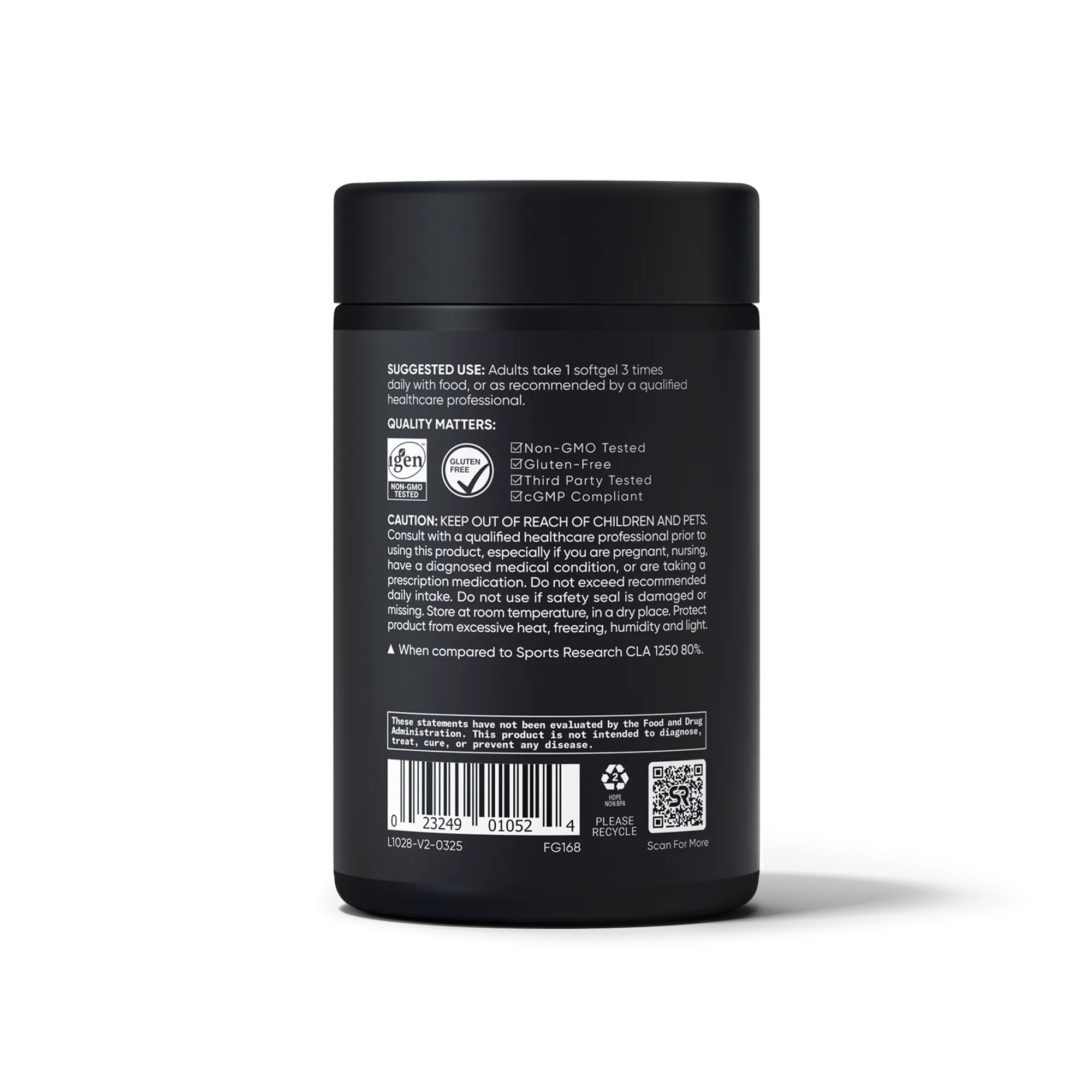 1250 MG / 180 Softgels