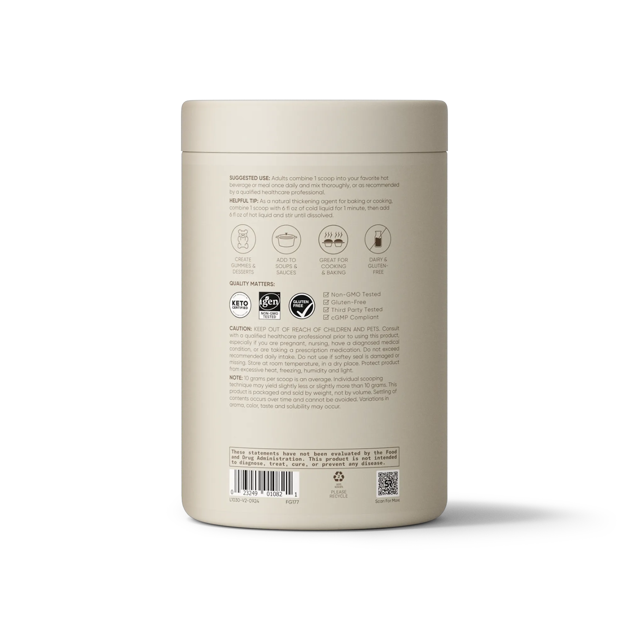 Unflavored / 16 OZ