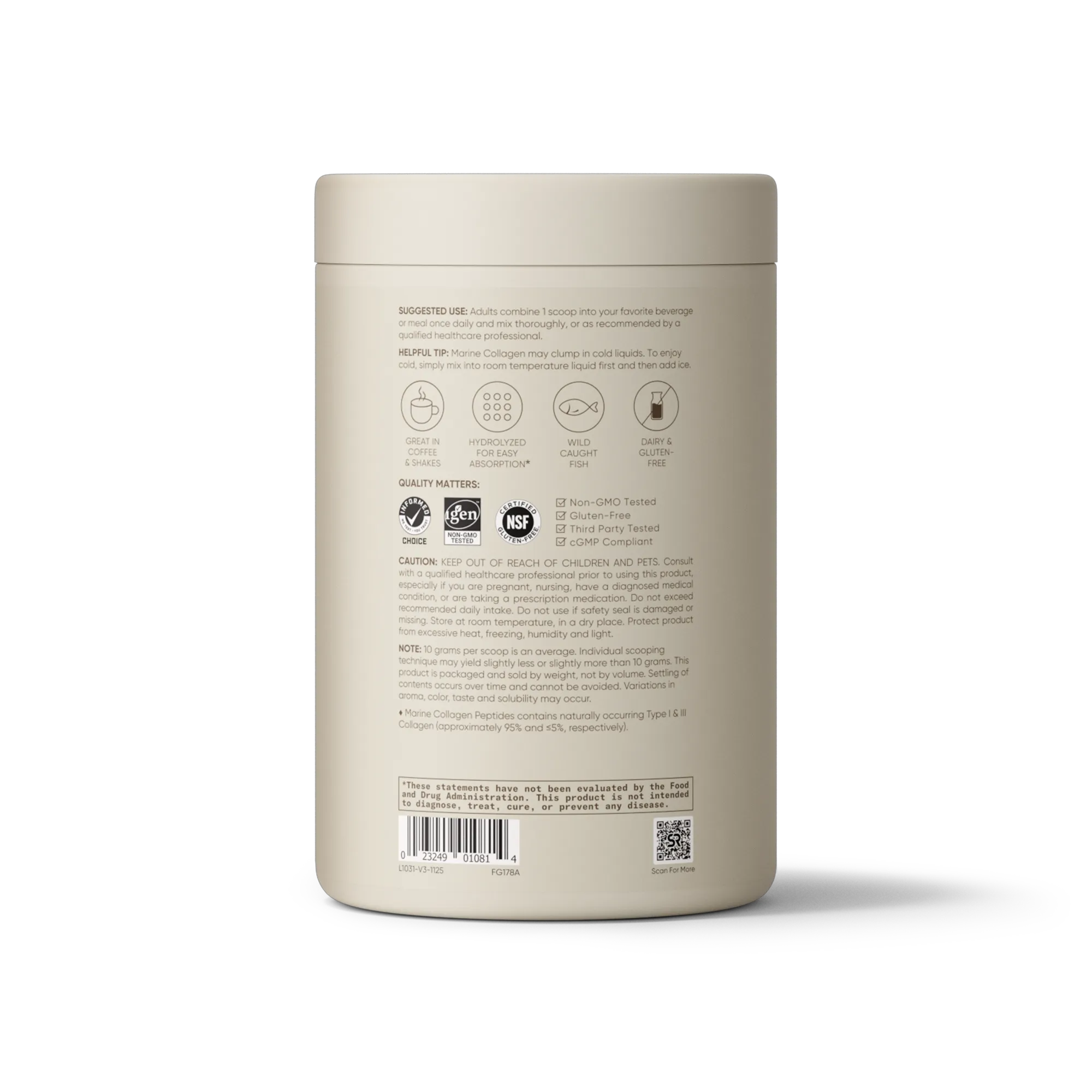Unflavored / 12 OZ