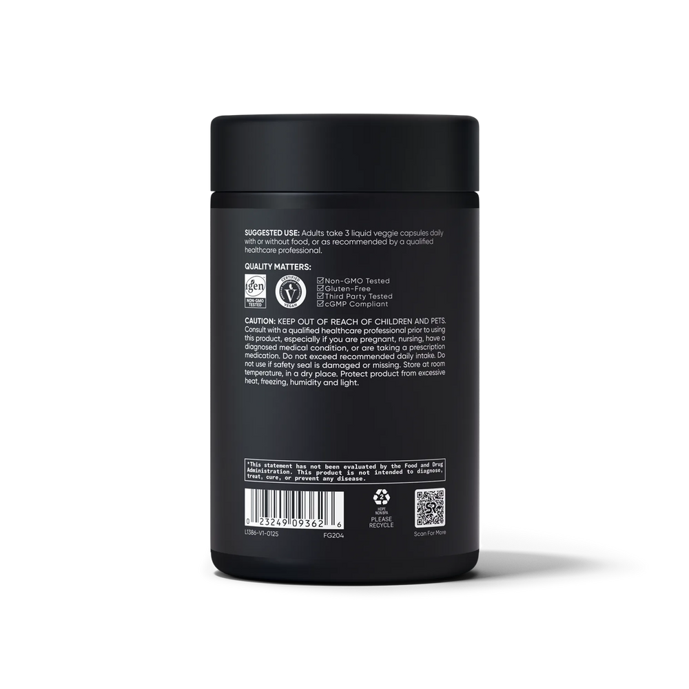 1000 MG | 180 Liquid Veggie Capsules