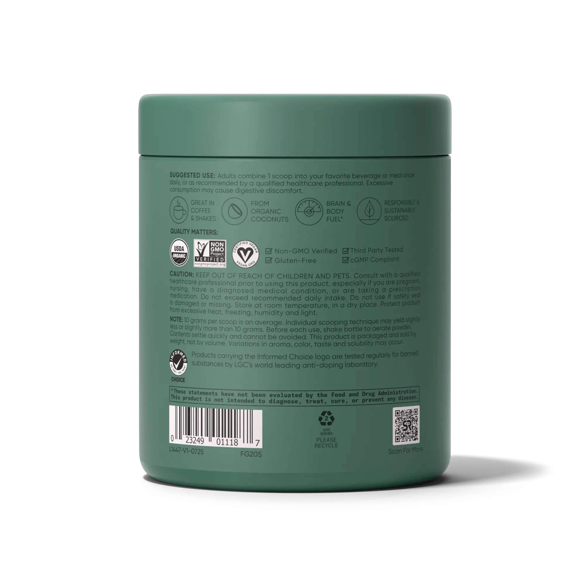 Unflavored / 10.6 OZ