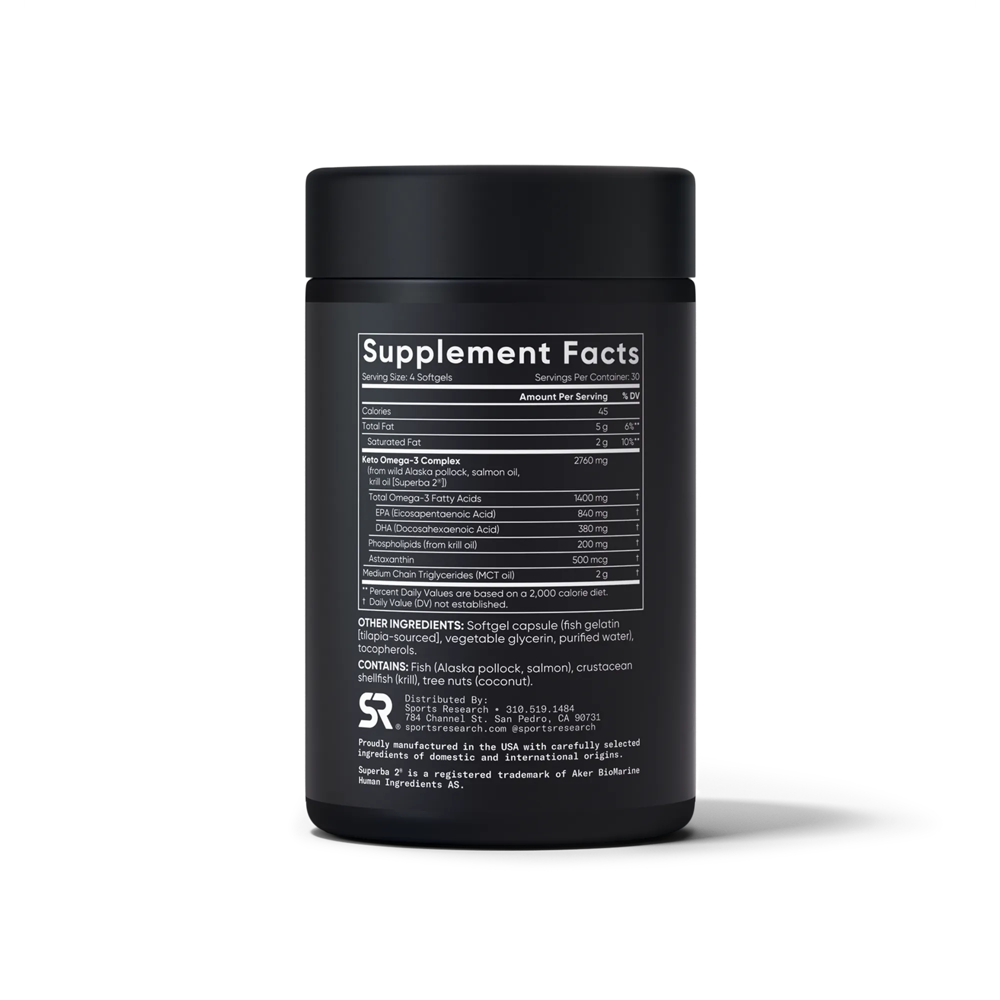 2760 MG / 120 Softgels