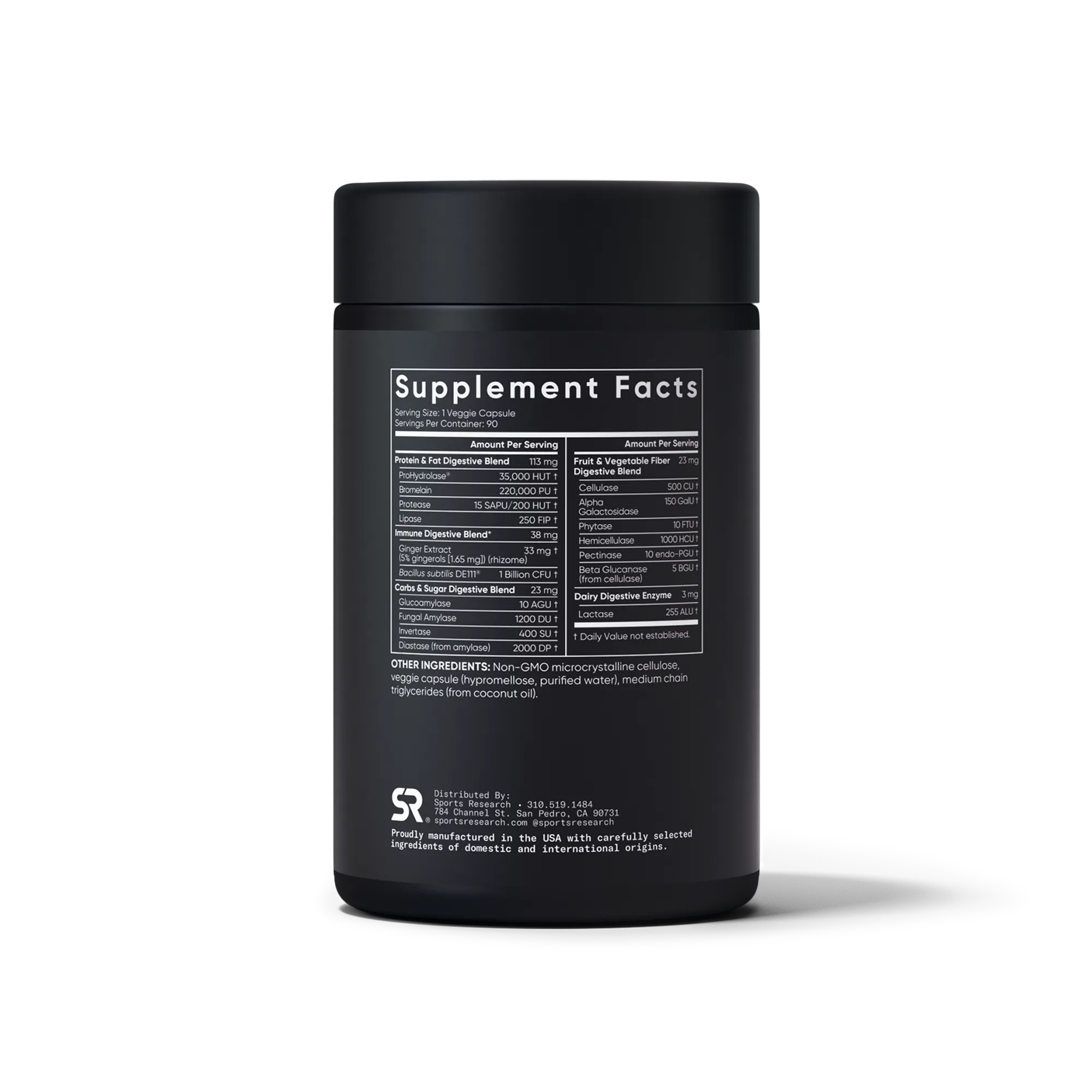 15 Enzymes / 90 Veggie Capsules