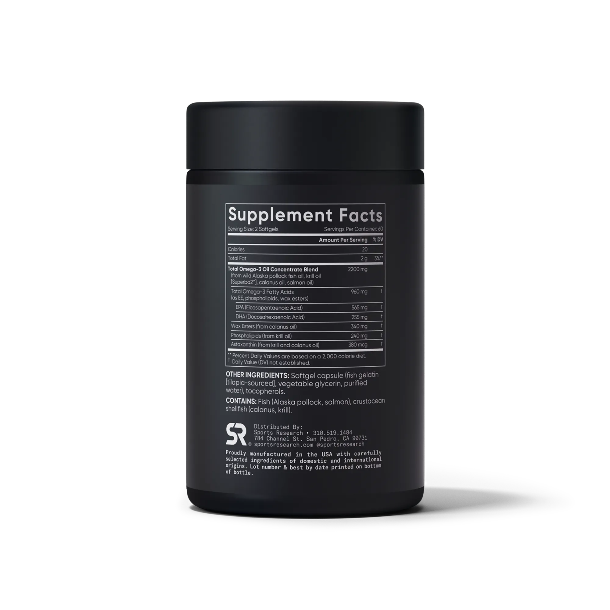 2200 MG / 120 Softgels