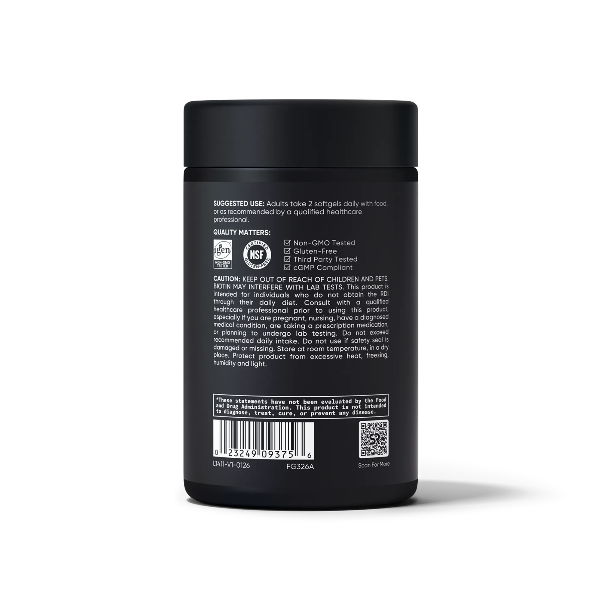 10000 MG BIOTIN / 60 Softgels