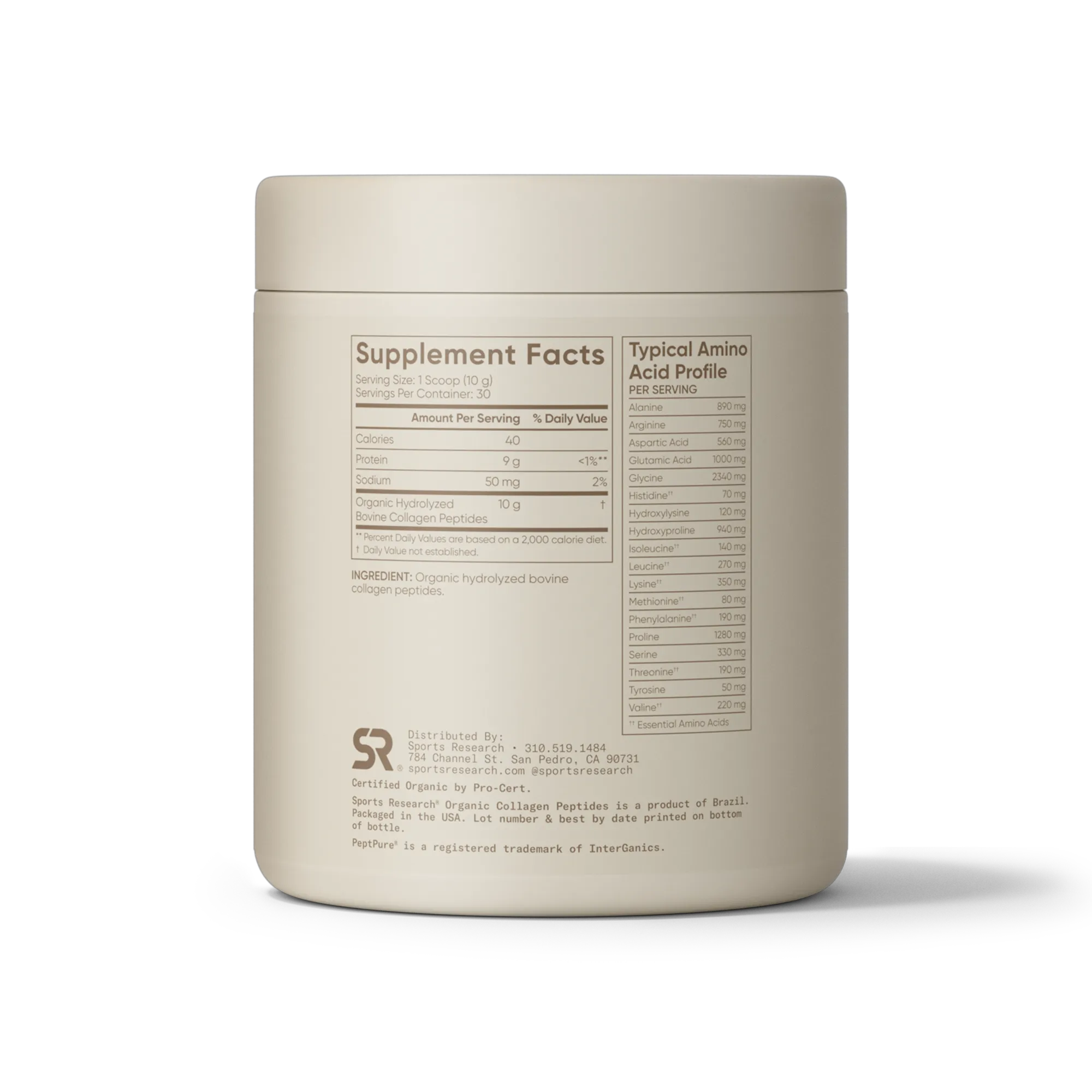 Unflavored (30 servings) / 10.58 oz