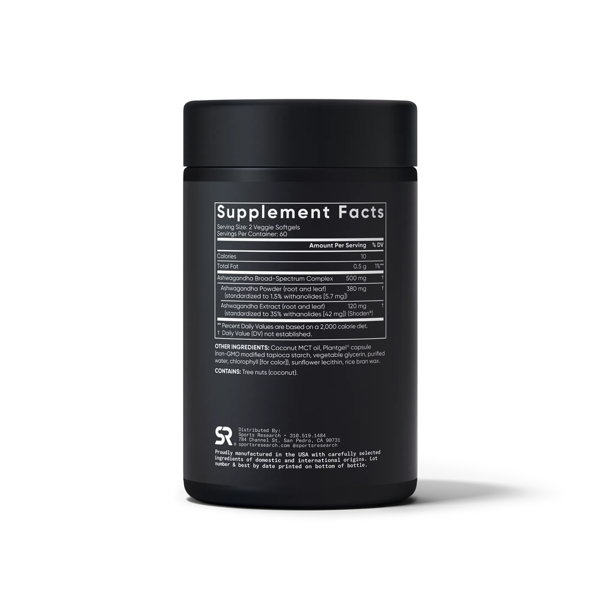 500 MG / 60 Veggie Softgels