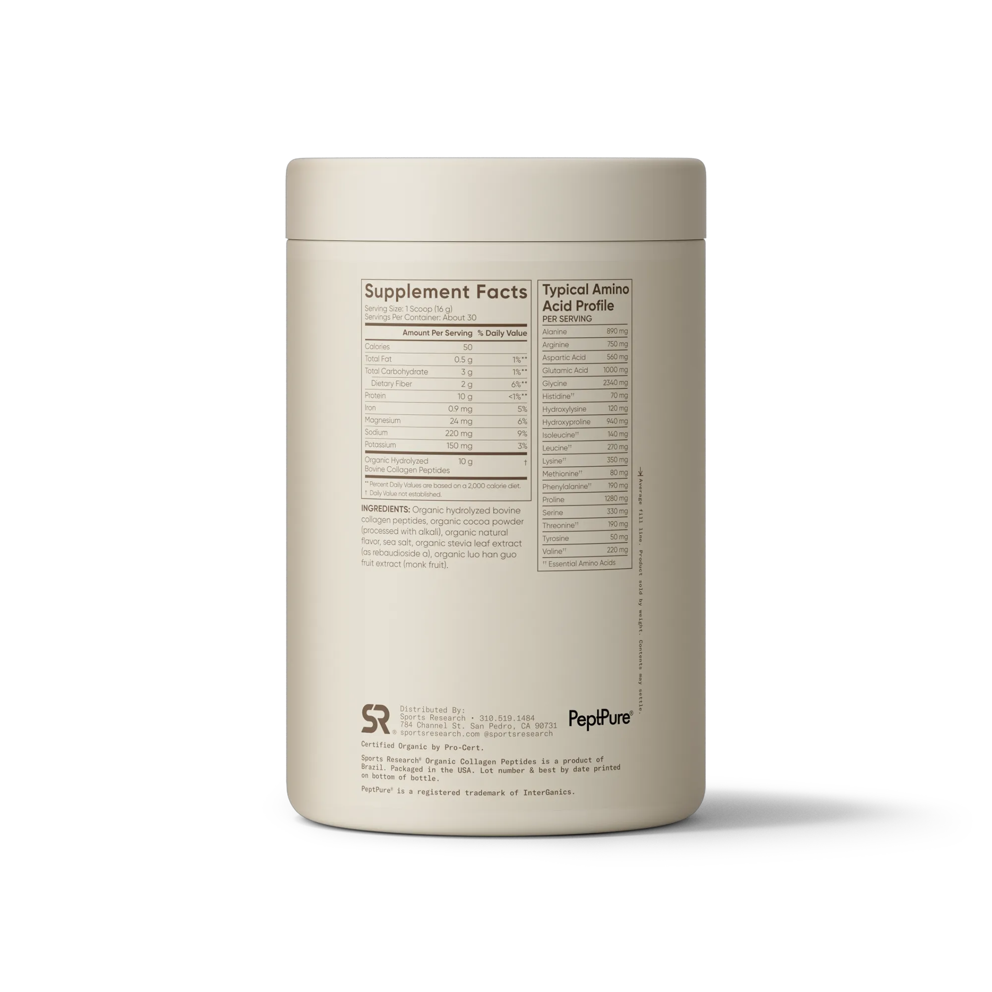 Unflavored (30 servings) / 10.58 oz