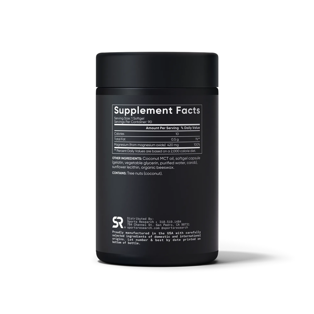 Magnesium Oxide / 90 Softgels