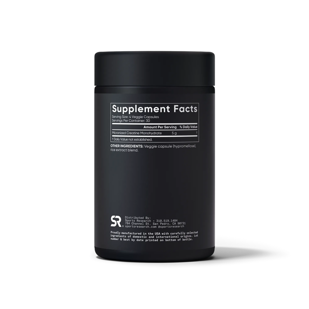5 G MICRONIZED CREATINE | 120 CAPSULES