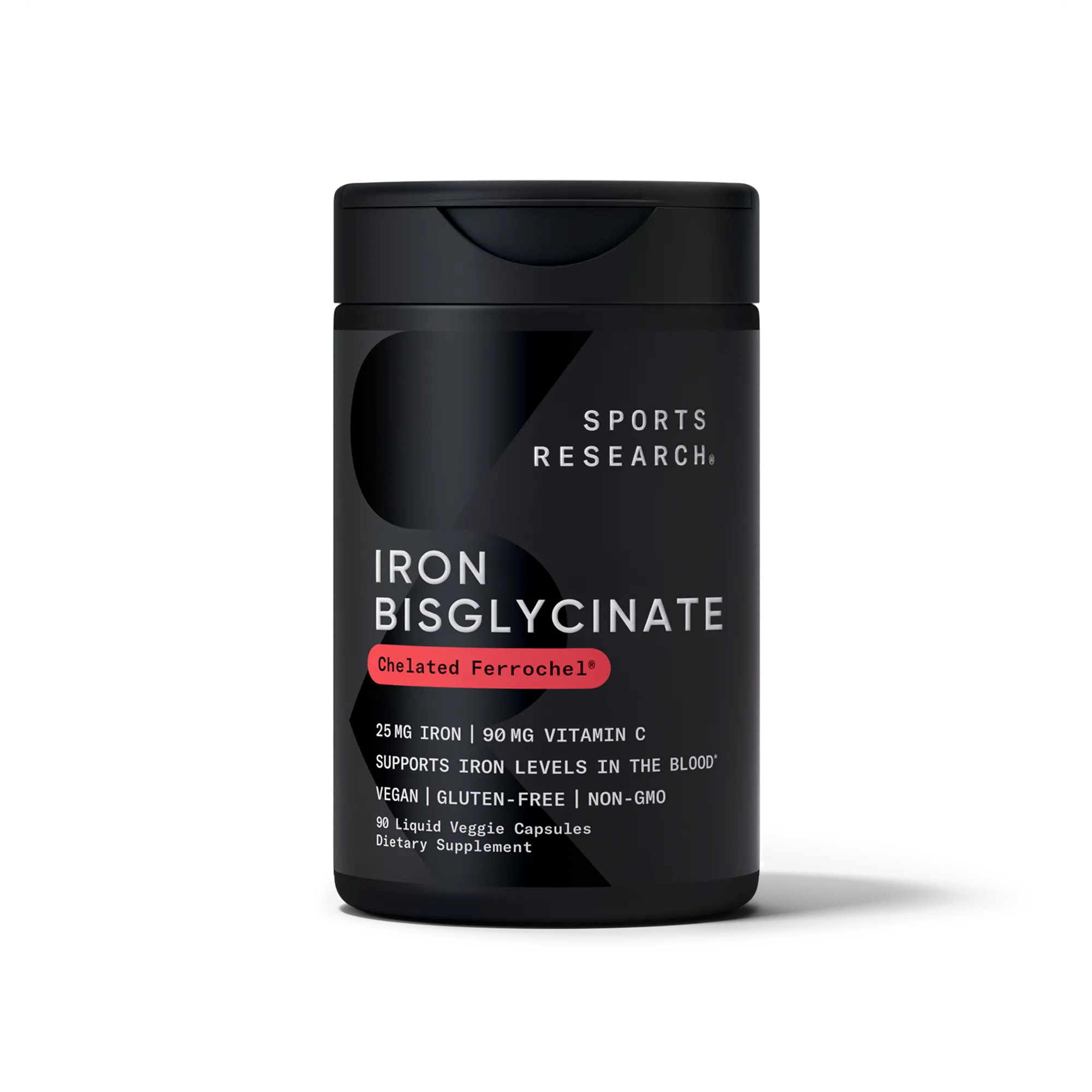 25 MG IRON | 90 MG VITAMIN C  / 90 Liquid Veggie Capsules