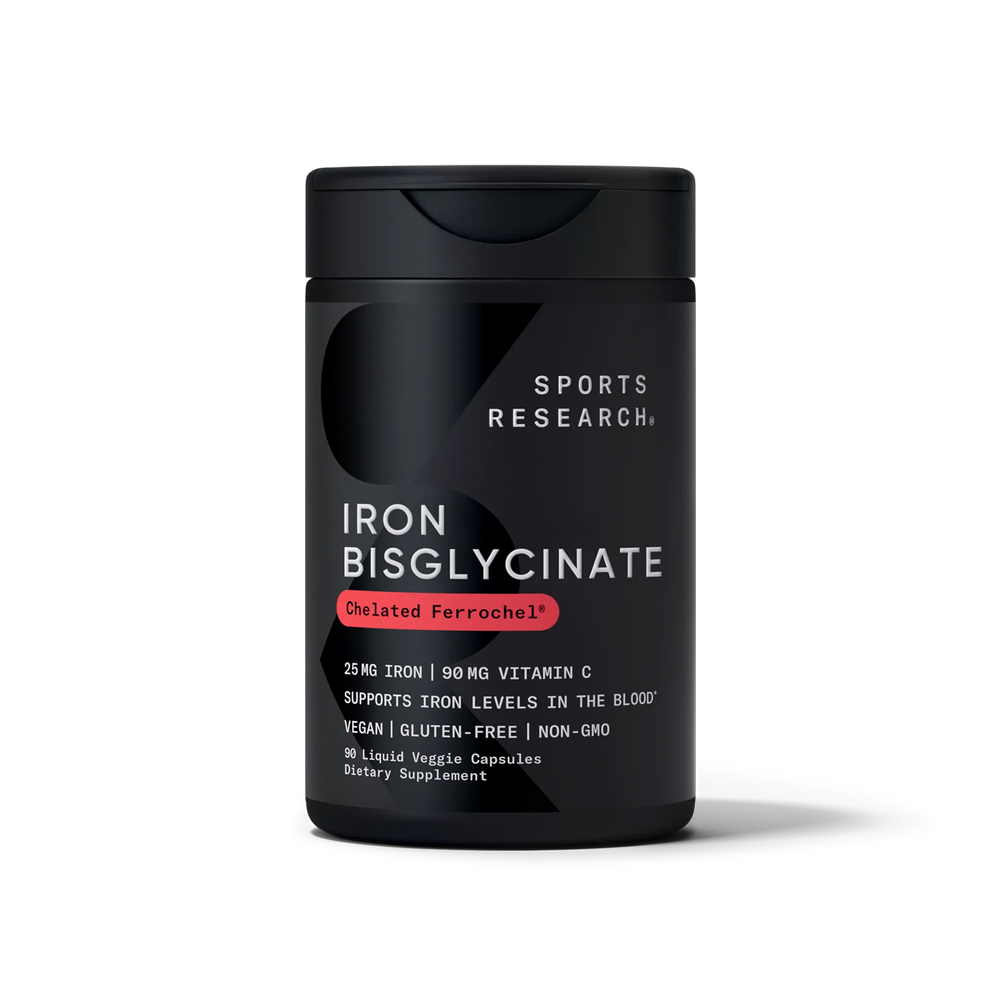 25 MG IRON | 90 MG VITAMIN C  / 90 Liquid Veggie Capsules