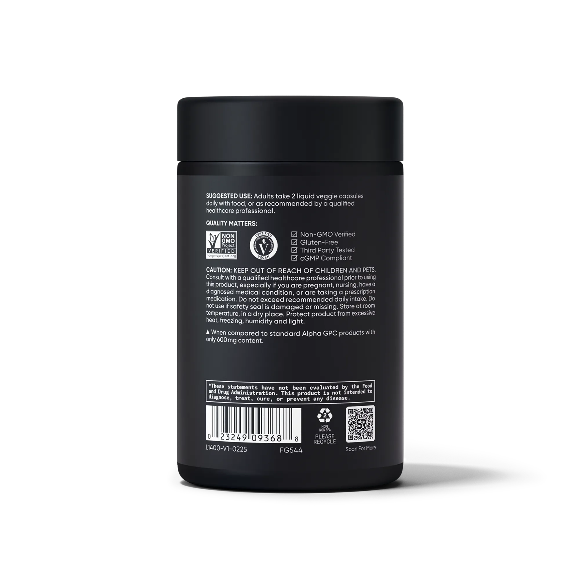 120 liquid veggie capsules