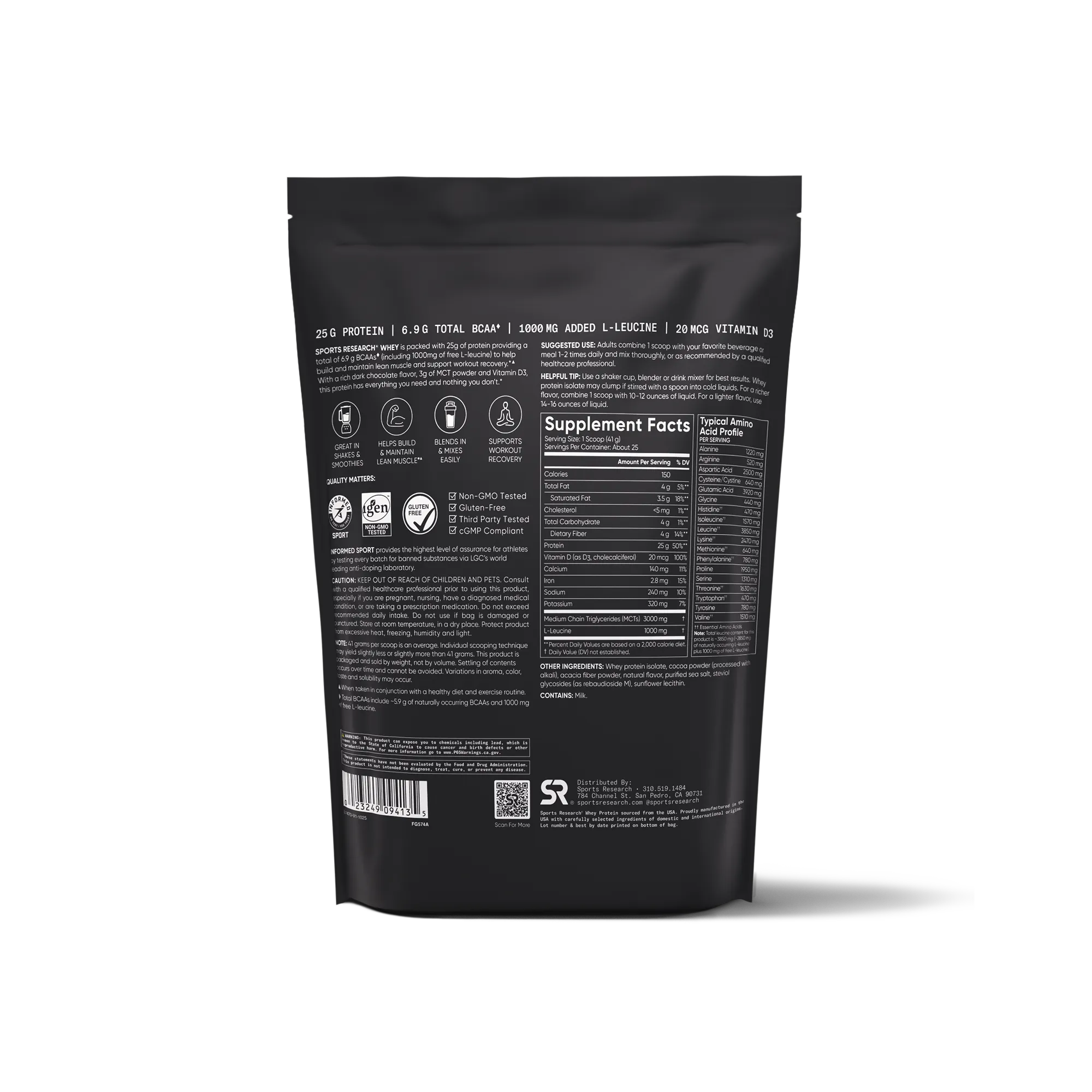 Dutch Chocolate / 36.32 OZ
