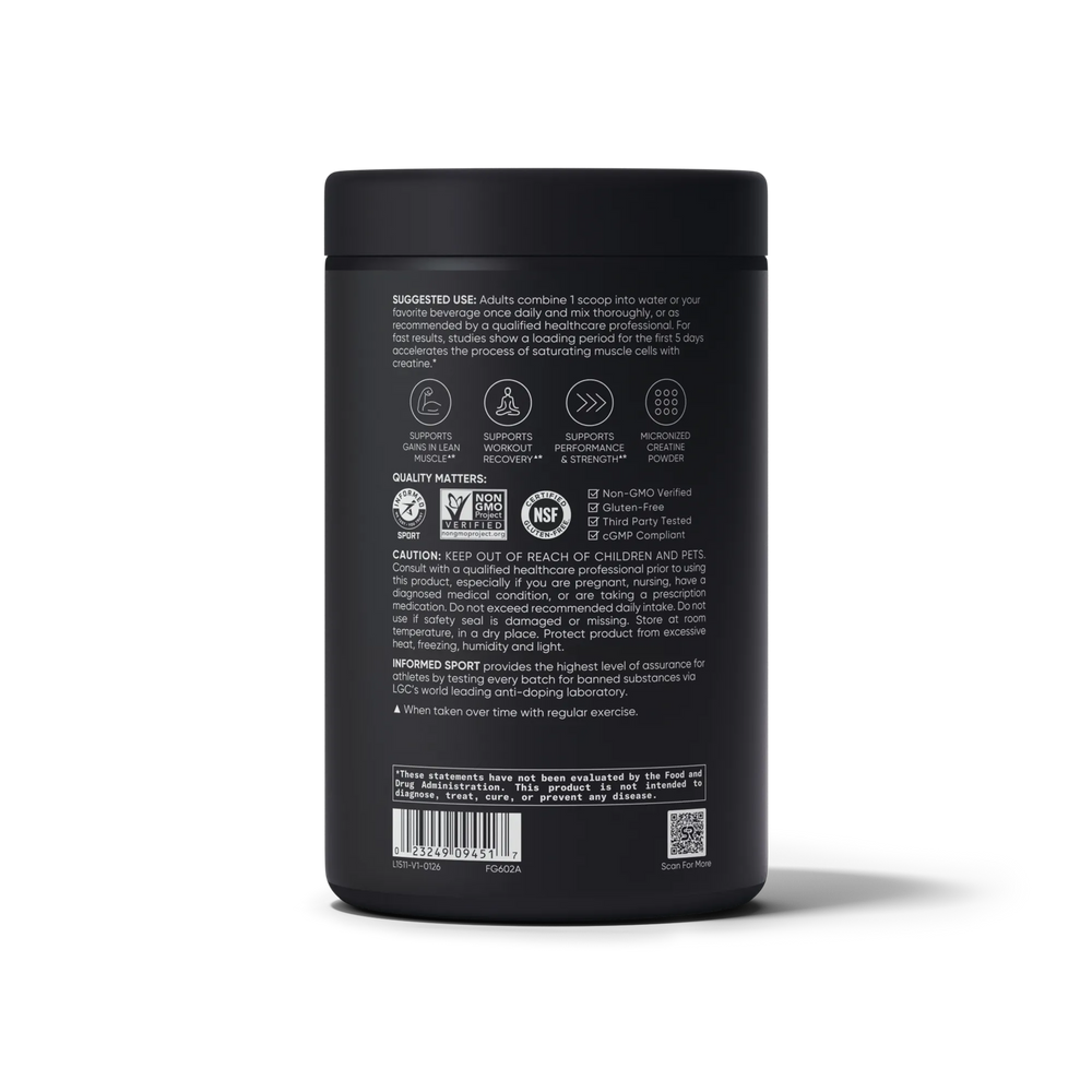 5 G MICRONIZED CREATINE | 10.58 OZ