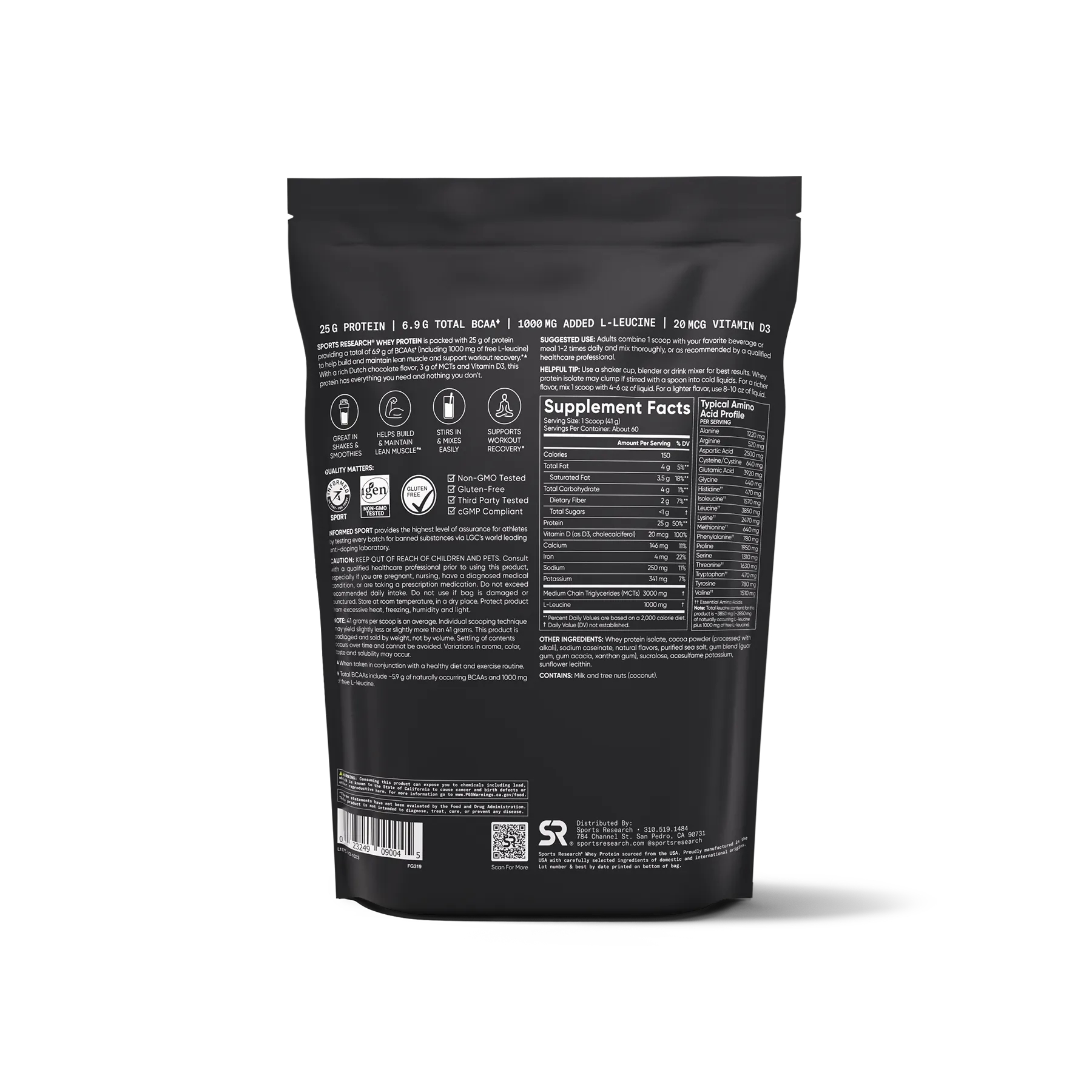 Dutch Chocolate / 36.32 OZ